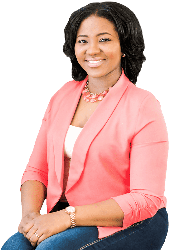 Sherilee Pate Chicago Home Organizer Portrait in pink coat